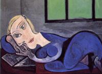 Picasso, Pablo - reclining woman reading